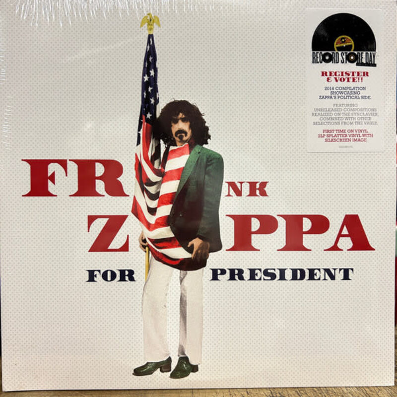 Vinyl NEW Frank Zappa – Frank Zappa For President-RSD