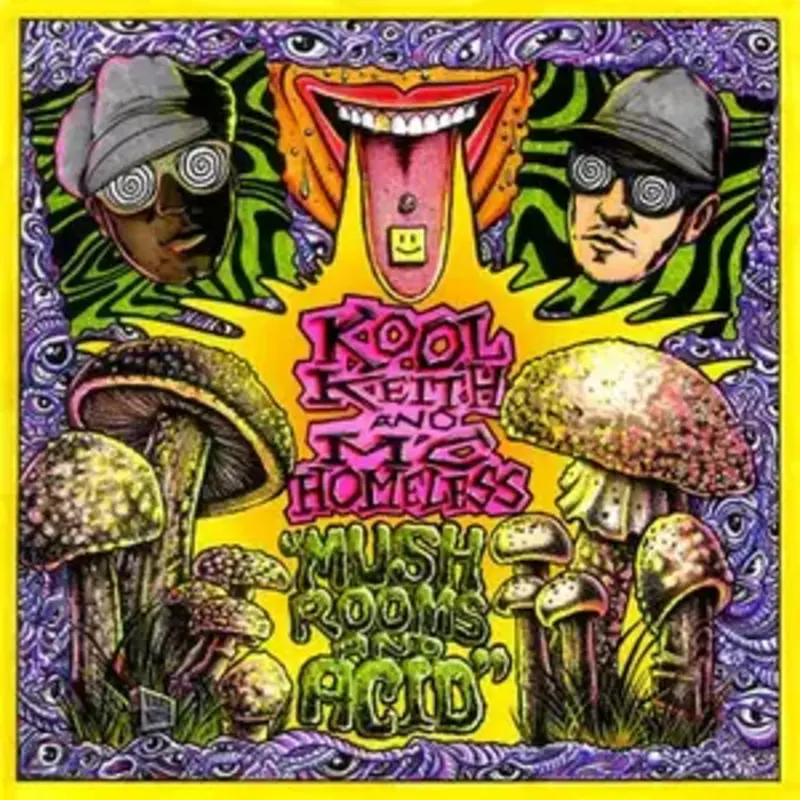 Vinyl NEW Kool Keith, MC Homeless – Mushrooms And Acid-RSD