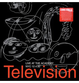 Vinyl NEW Television – Live At The Academy NYC 12.4.92-RSD
