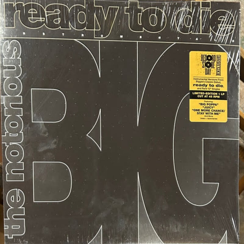 Vinyl NEW Notorious B.I.G. – Ready to Die Instrumentals-RSD