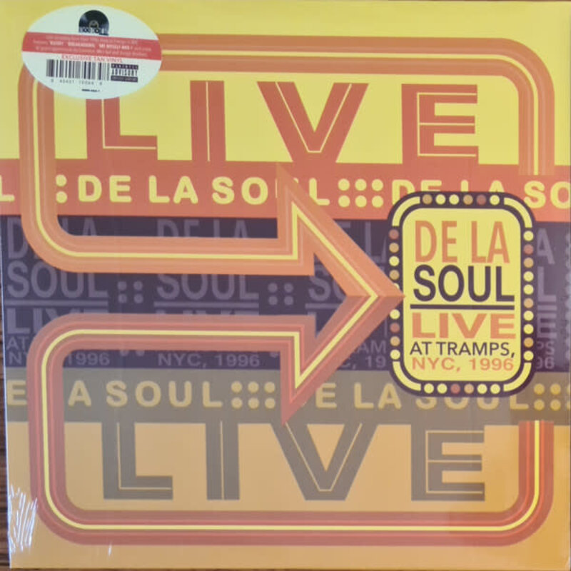 Vinyl NEW De La Soul – Live At Tramps, NYC, 1996-RSD