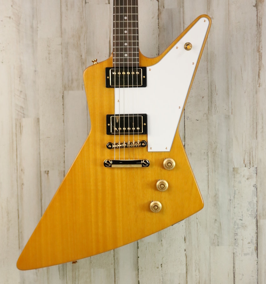 NEW Epiphone 1958 Korina Explorer - Natural (290)