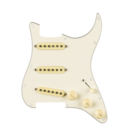 Fender NEW Fender Eric Johnson Pre-Wired Stratocaster Pickguard - Parchment 11 Hole