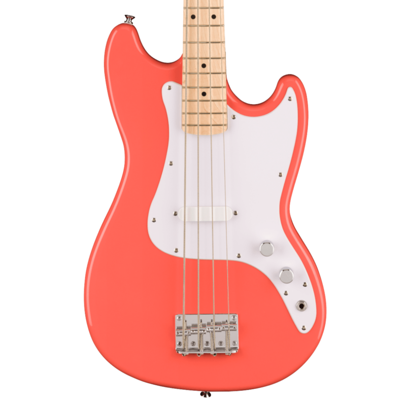 Squier NEW Squier Sonic Bronco Bass - Tahitian Coral (050)