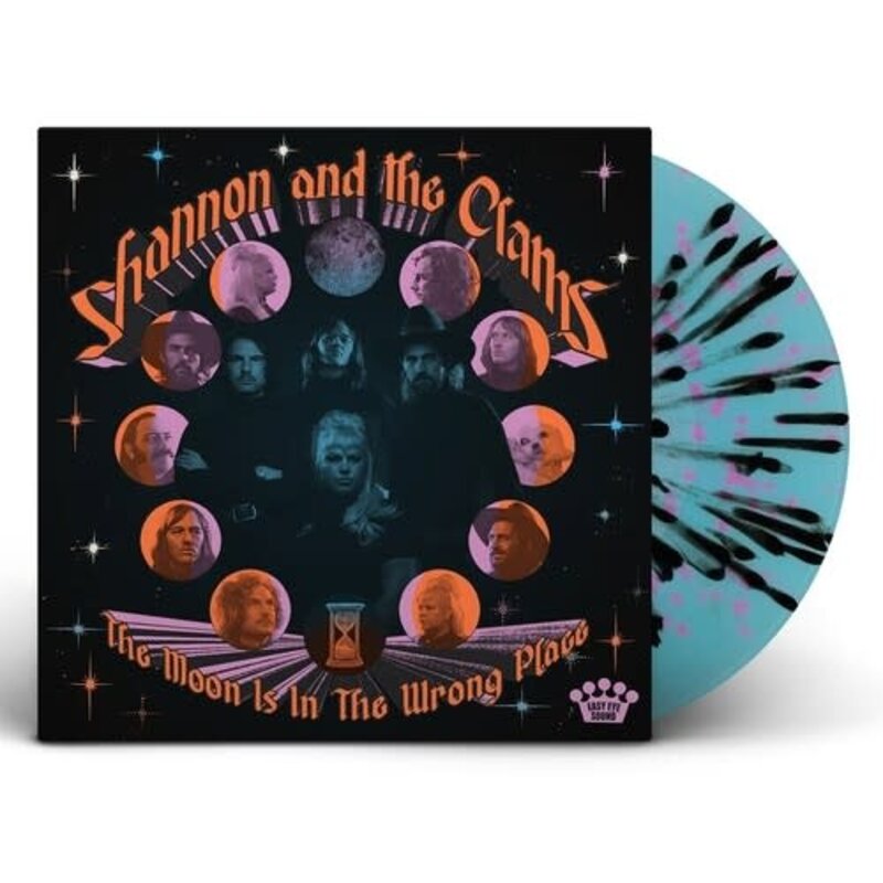 Vinyl NEW Shannon and the Clams-The Moon Is In The Wrong Place- Blue/Pink/Black Vinyl