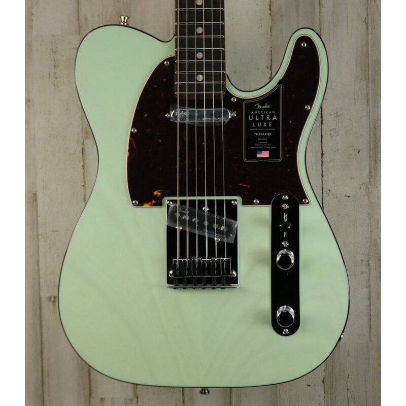 Fender DEMO Fender Ultra Luxe Telecaster - Transparent Surf Green (146)