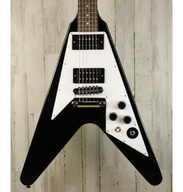 Epiphone NEW Epiphone Kirk Hammett 1979 Flying V - Ebony (343)