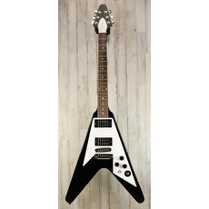 Epiphone NEW Epiphone Kirk Hammett 1979 Flying V - Ebony (343)