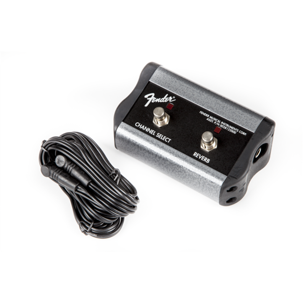 Fender NEW Fender 2-Button Footswitch - Channel / Reverb On/Off with 1/4" Jack