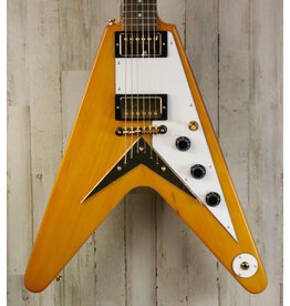 Epiphone USED Epiphone 1958 Korina Flying V (051)