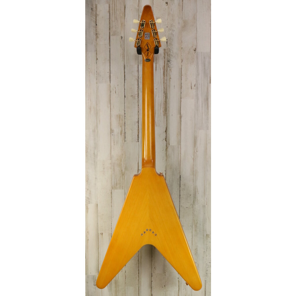 USED Epiphone 1958 Korina Flying V (051) - Mountain Music USED Epiphone 1958 Korina Flying V (051) - Mountain Music