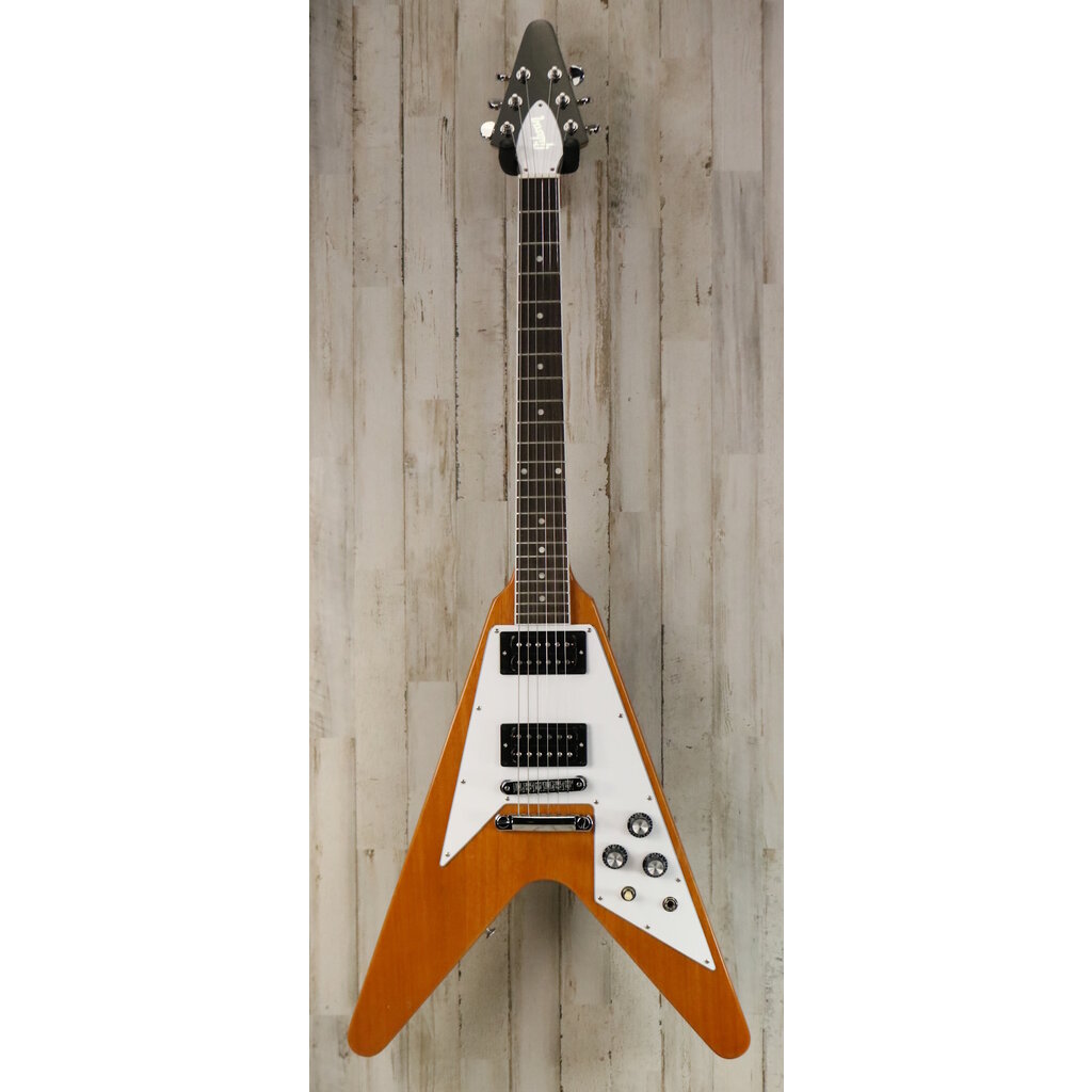 NEW Gibson 70s Flying V - Antique Natural (283) - Mountain
