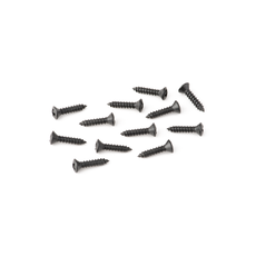 Fender NEW Fender Battery Cover Mounting Screws - Deluxe Series Basses - Black - Pack of 12