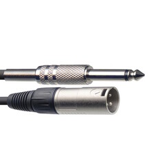 Stagg NEW Stagg Deluxe Audio Cable – 1/4" to XLR - 20'