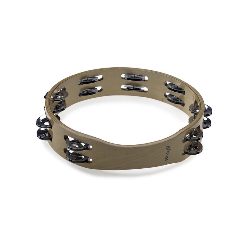 Stagg NEW Stagg STA−3210 Headless Tambourine - Dual Row