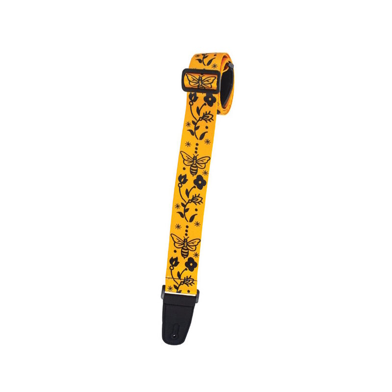 Henry Heller NEW Henry Heller Artist Series Sublimation Guitar Strap - Bees