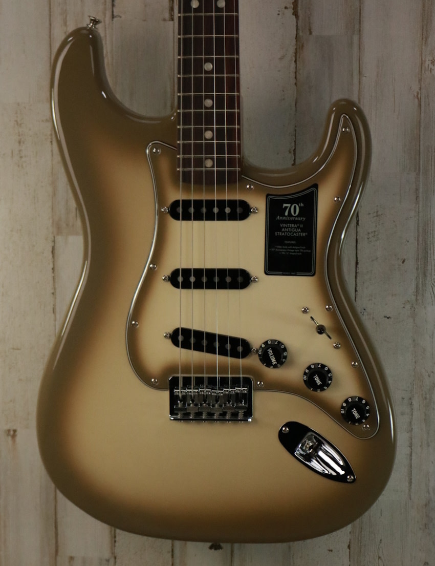NEW Fender 70th Anniversary Antigua Stratocaster - Antigua NEW Fender 70th Anniversary Antigua Stratocaster - Antigua