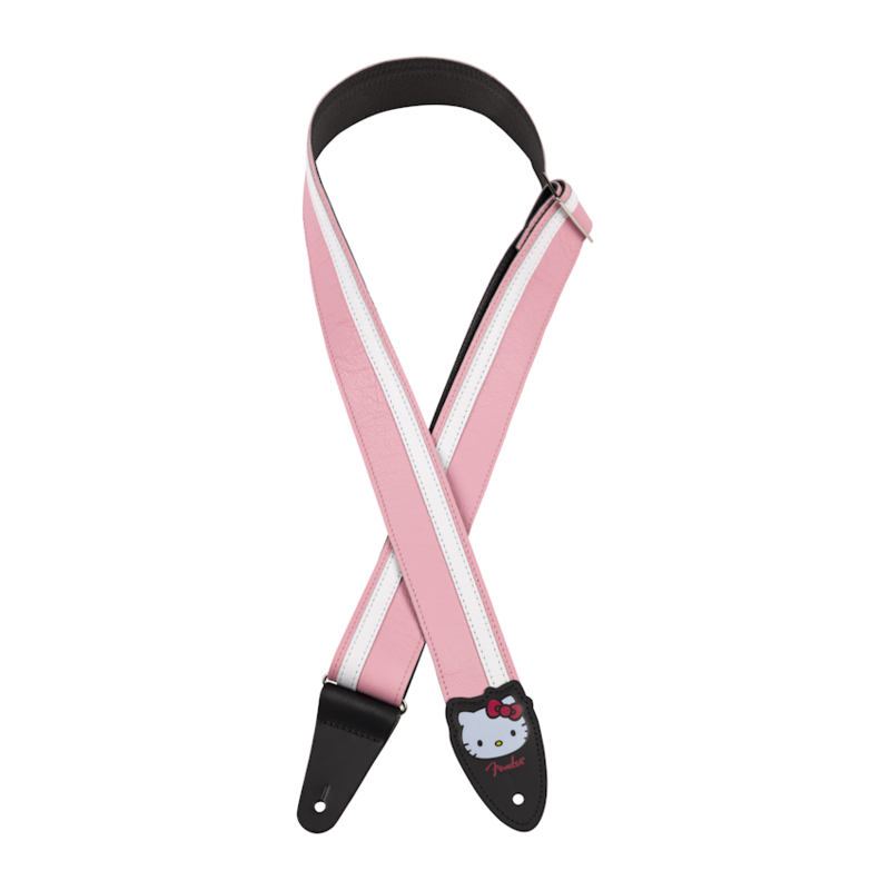 Fender NEW Fender x Hello Kitty Leather Strap - Pink