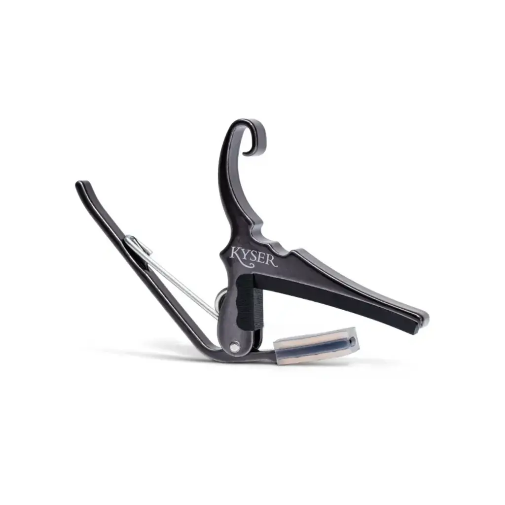Kyser NEW Kyser KG6 Guitar Capo - Black Chrome