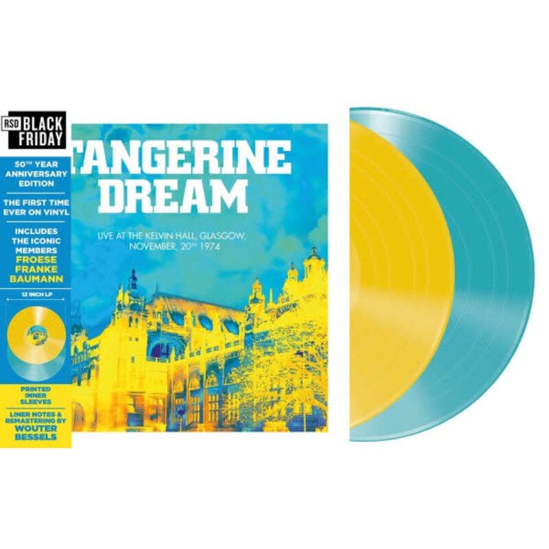Vinyl NEW Tangerine Dream – Live At Kelvin Hall, Glasgow, November, 20th 1974-2xlp-Limited Edition