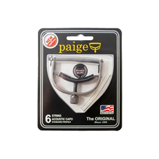 Paige NEW Paige Original 6-String Acoustic Capo - Satin Nickel