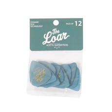 Loar NEW The Loar Acetyl Flatpick - Thin - 0.5mm - 12 Pack