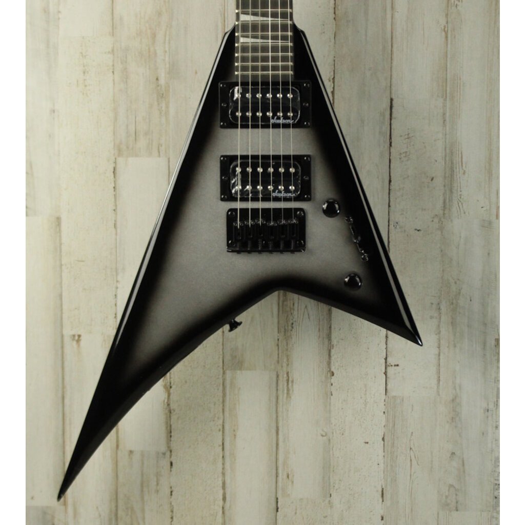 NEW Jackson JS Series Rhoads Minion JS1X - Silver Burst (840 NEW Jackson JS Series Rhoads Minion JS1X - Silver Burst (840