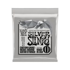Ernie Ball NEW Ernie Ball John Mayer Signature Silver Slinky Electric Strings - .0105-.047