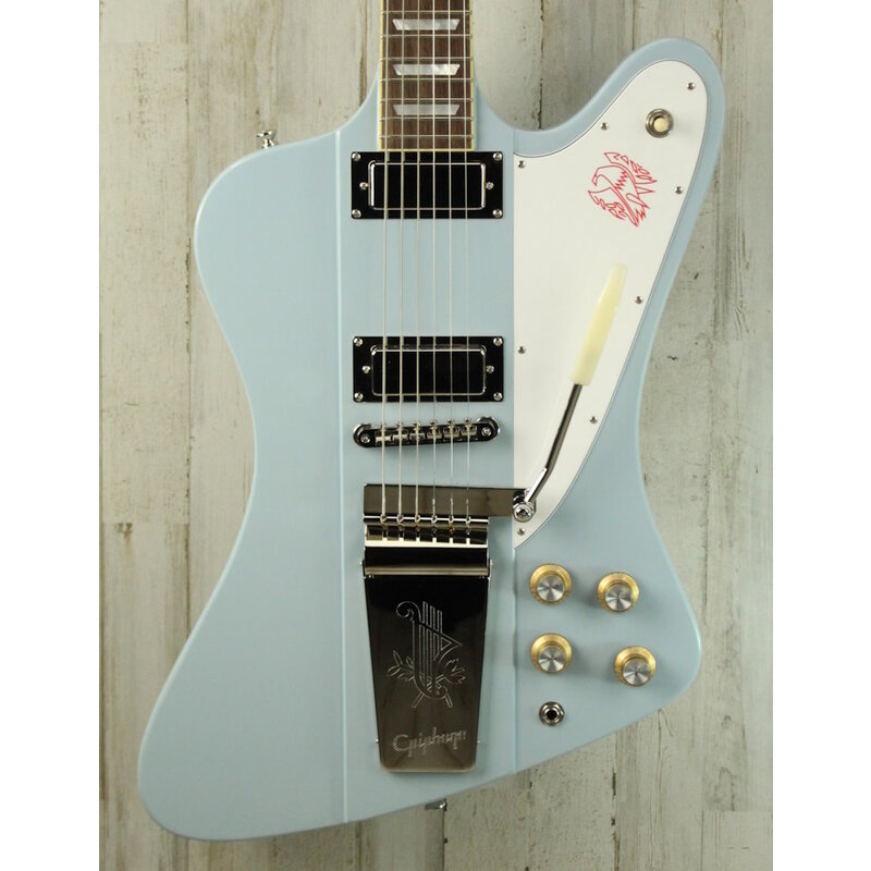 Epiphone NEW Epiphone 1963 Firebird V - Frost Blue (452)