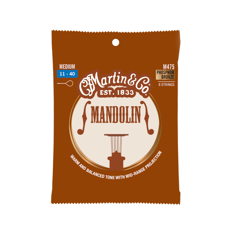 Martin NEW Martin Mandolin Strings Phosphor Bronze - Medium
