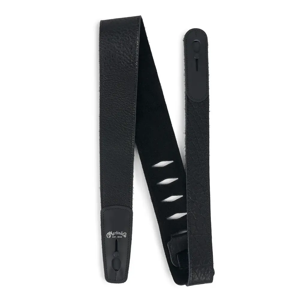 Martin NEW Martin Buffalo Leather Lock-It Strap - Black