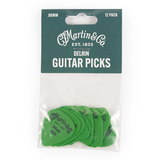 Martin NEW Martin Delrin Picks - Pack of 12 - .88mm