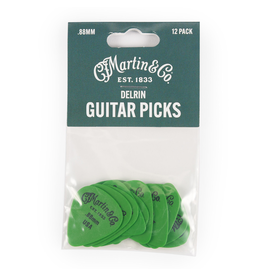 Martin NEW Martin Delrin Picks - Pack of 12 - .88mm