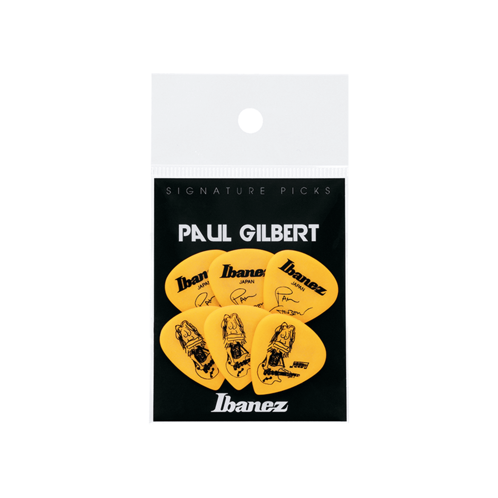 Ibanez NEW Ibanez Paul Gilbert Picks - 1.0mm - Pack of 6