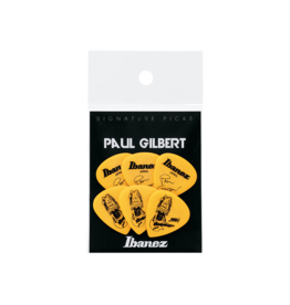 Ibanez NEW Ibanez Paul Gilbert Picks - 1.0mm - Pack of 6