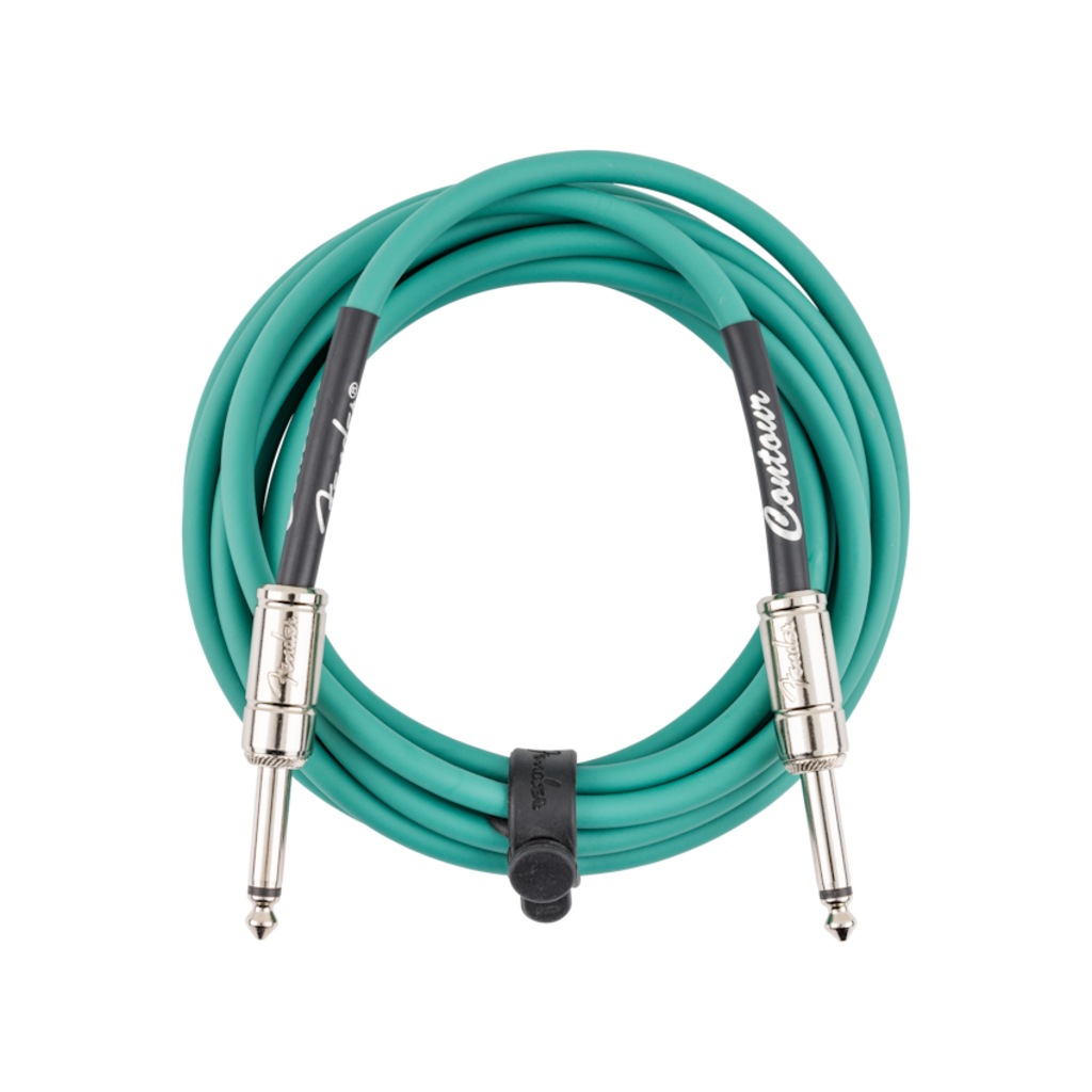 Fender NEW Fender Contour Cable - Sherwood Green - 10'