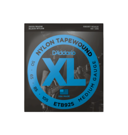 D'Addario NEW D'Addario Tapewound Bass Strings - Short Scale Medium - .050-.105