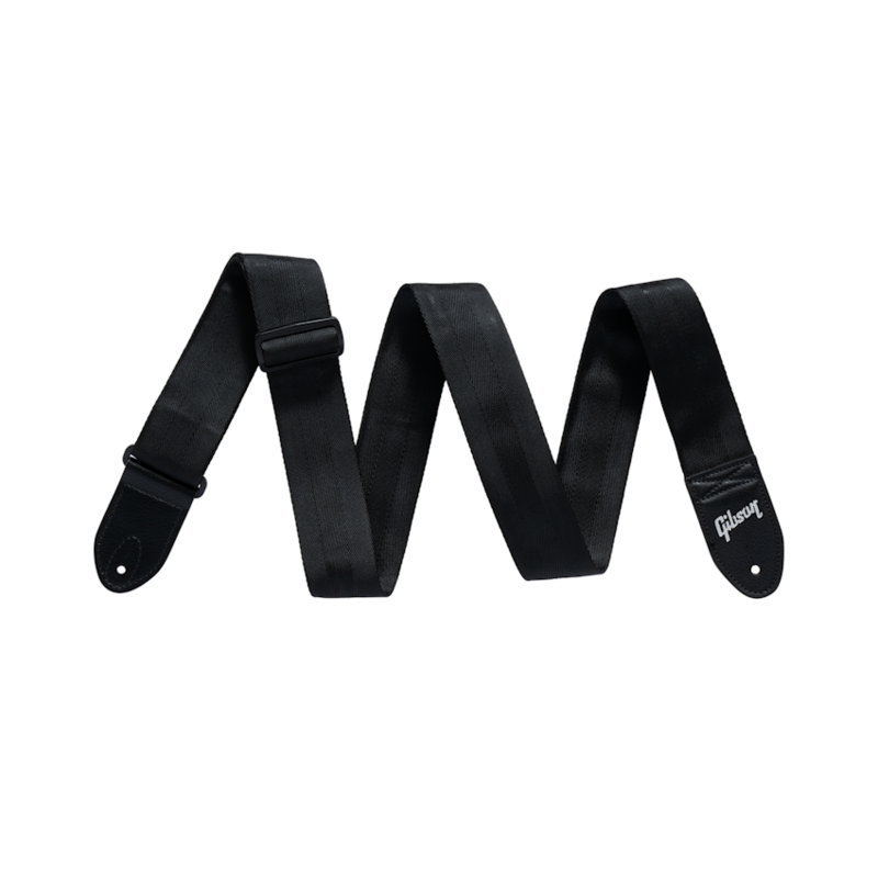 Gibson NEW Gibson The Seatbelt Strap - Black