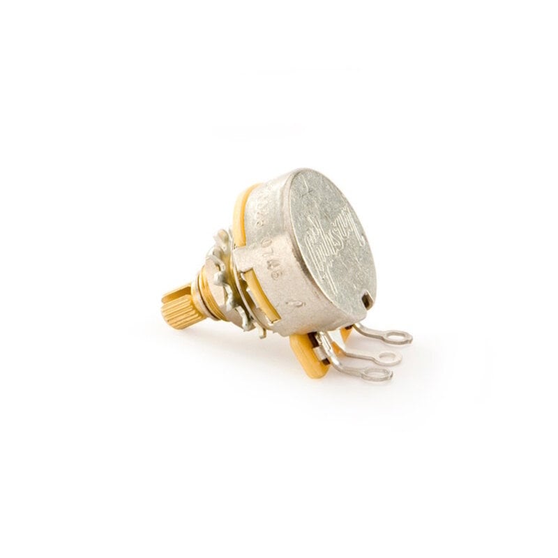 Gibson NEW Gibson 500k Audio Taper Potentiometer - Long Shaft