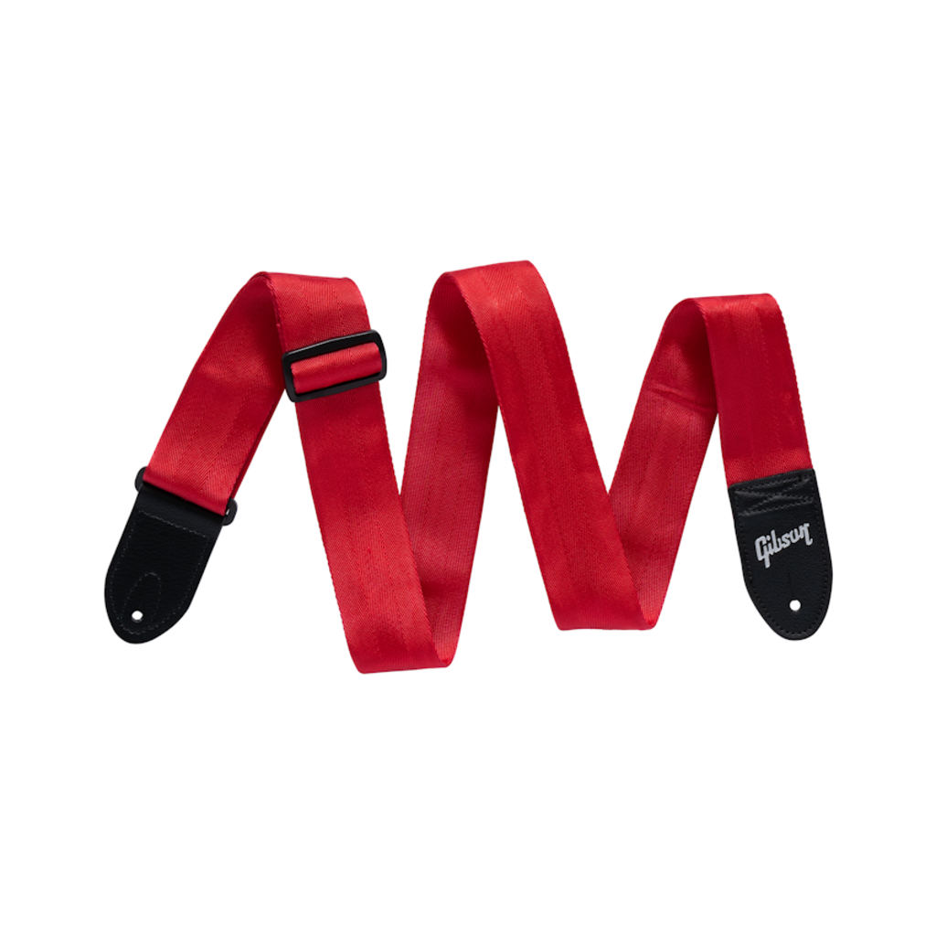 Gibson NEW Gibson The Seatbelt Strap - Red
