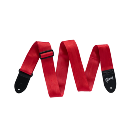 Gibson NEW Gibson The Seatbelt Strap - Red