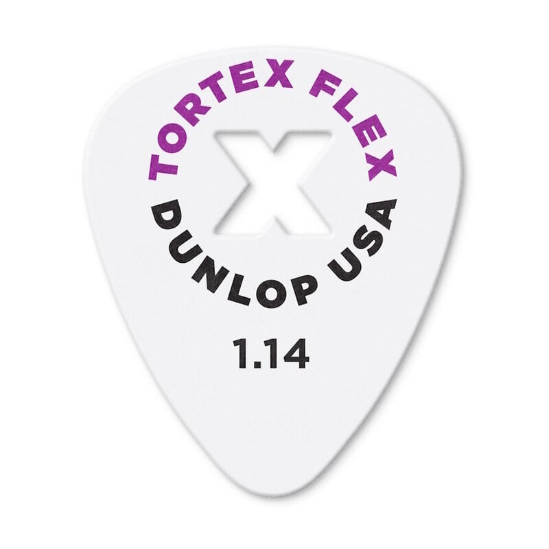 Dunlop NEW Dunlop Tortex Flex X Picks - 1.14mm - Pack of 12