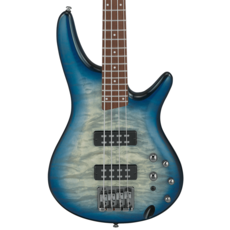 Ibanez NEW Ibanez SR Standard SR400EQM - Stained Cosmic Blue Starburst (121)