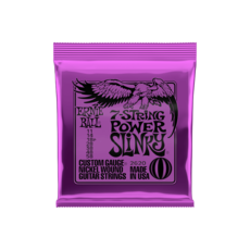 Ernie Ball NEW Ernie Ball 7-String Power Slinky Electric Strings - .011-.058