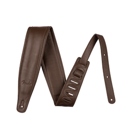 Fender NEW Fender 3.5" Premium Leather Strap - Brown