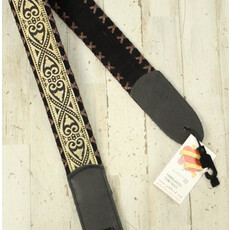Jodi Head NEW Jodi Head Brocade Hand Laced Strap - Tony Gold