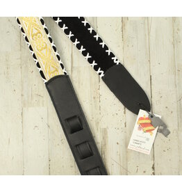 Jodi Head NEW Jodi Head Brocade Hand Laced Strap - Tony White