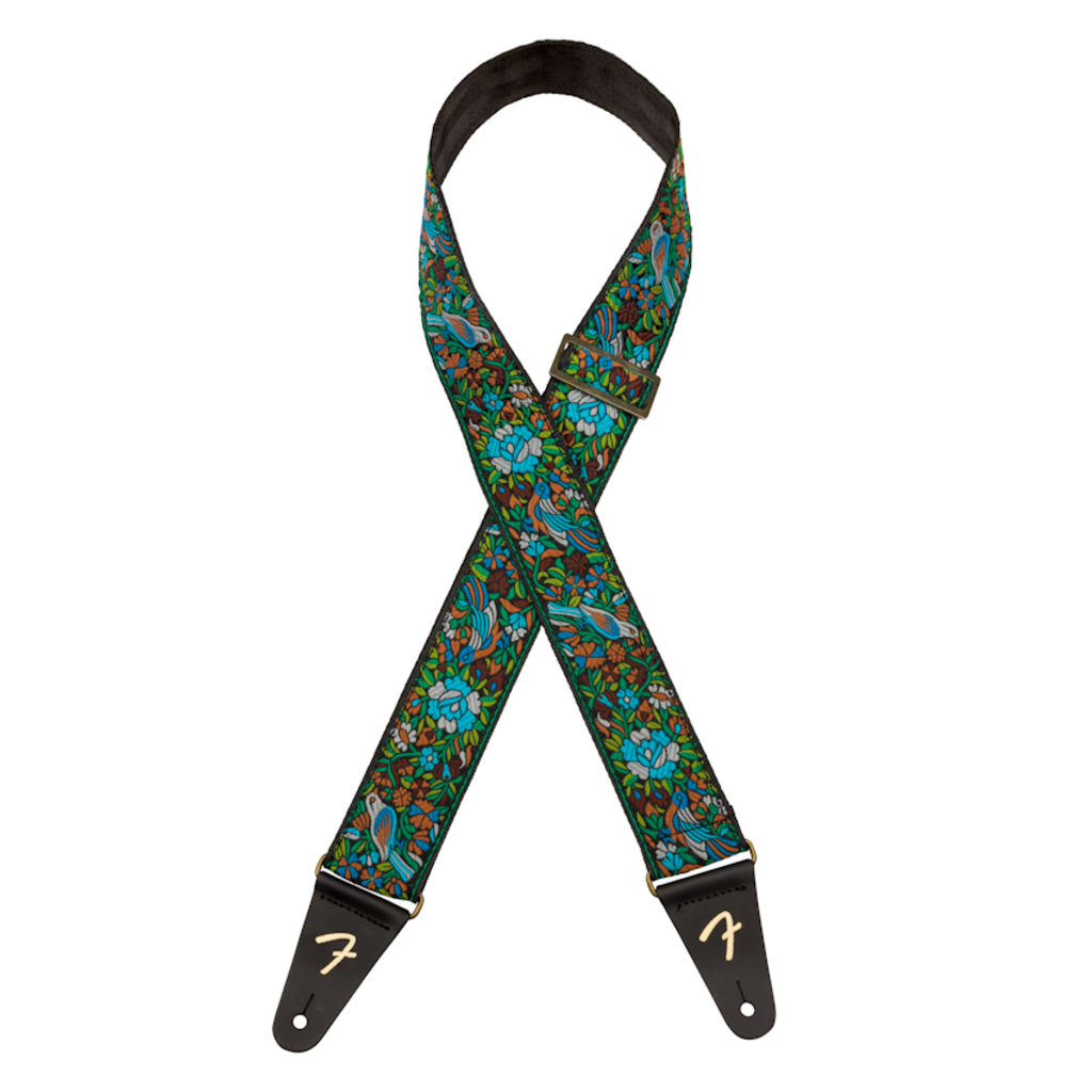 Fender NEW Fender Mosaic Jacquard Strap - Green