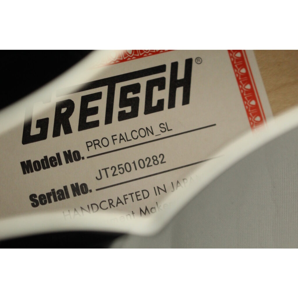 Gretsch NEW Gretsch Professional Series Falcon - Black (282)