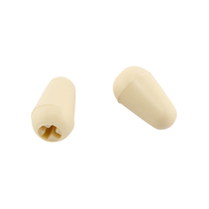 Fender NEW Fender Road Worn Stratocaster Switch Tip - Aged White - Pack of 2